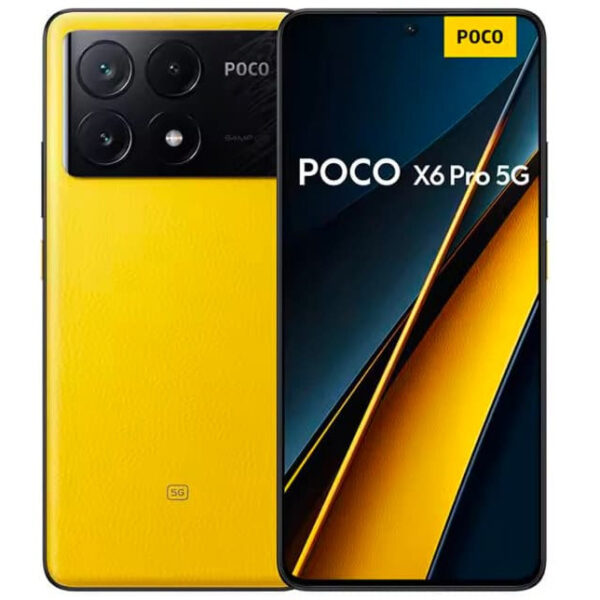 گوشی موبایل شیائومی مدل Poco X6 Pro 5G دو سیم کارت ظرفیت 512 گیگابایت و رم 12 گیگابایت